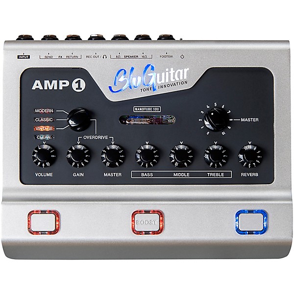 Open Box BluGuitar AMP1 Mercury Edition 100W Tube Guitar Floor Amp Head Level 1