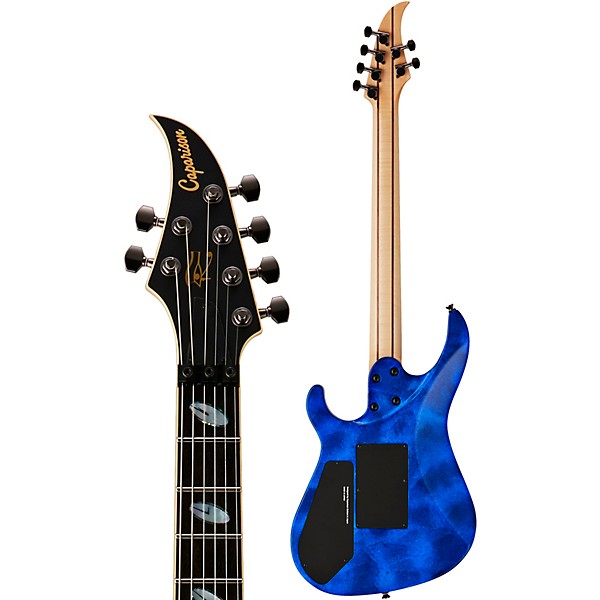 Platinum Caparison Guitars Horus-M3 EF Electric Guitar Lapis