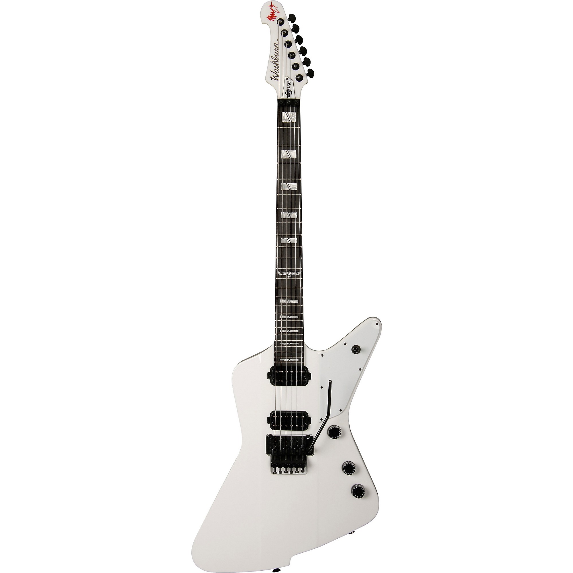 Washburn Parallaxe Z20FR-Marzi Priestess Electric Guitar White