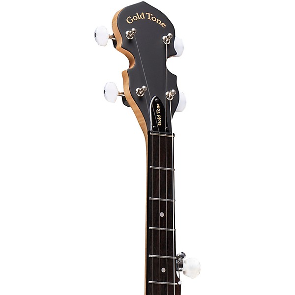 Gold Tone AC-5 Left-Handed Composite Resonator 5-String Banjo With Gig Bag Black