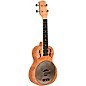 Gold Tone Left-Handed Concert-Scale Curly Maple Resonator Ukulele with Gig Bag Natural thumbnail