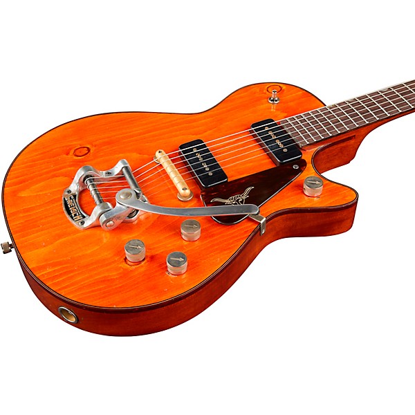 Gretsch Guitars G6210 Custom Shop Jr. Jet - Masterbuilt by Stephen Stern Orange Stain