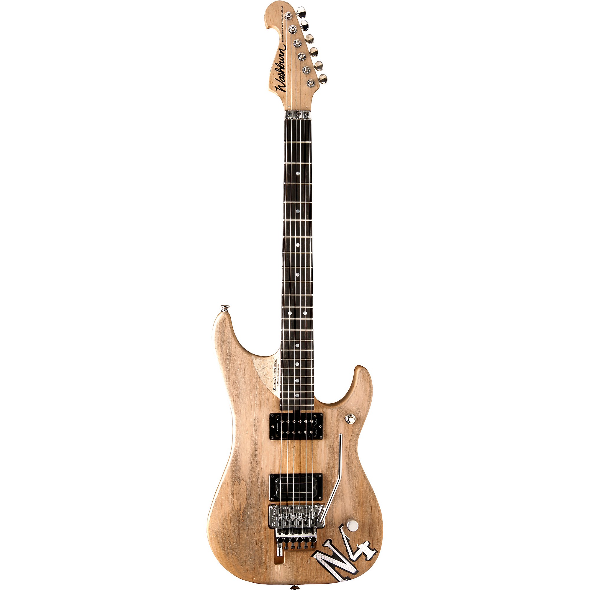 Washburn Nuno Bettencourt N4-Nuno Authentic USA Natural Distressed