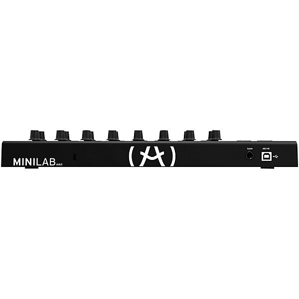 Arturia MiniLab MkII Mini Hybrid Keyboard Controller Deep Black 