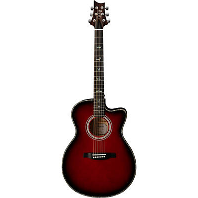 Prs Se A50e Acoustic-Electric Guitar Fire Red Burst for sale