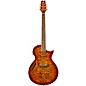 Open Box ESP LTD TL-6 Thinline Acoustic-Electric Guitar Level 2 Transparent Tiger Eye 190839762252