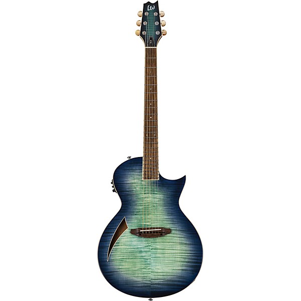 ESP LTD TL-6 Thinline Acoustic-Electric Guitar Marine Burst