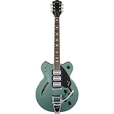 Gretsch Guitars G2627t Streamliner Center Block 3-Pickup Cateye With Bigsby Electric Guitar Georgia Green for sale