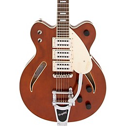 Gretsch Guitars G2627T Streamliner Center Block 3-Pickup Cateye With Bigsby Electric Guitar Single Barrel Stain