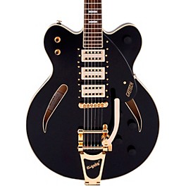 Gretsch Guitars G2627T S... Gretsch Guitars G2627T Streamliner Center Block 3-Pickup Cateye With Bigsby Electric Guitar Black