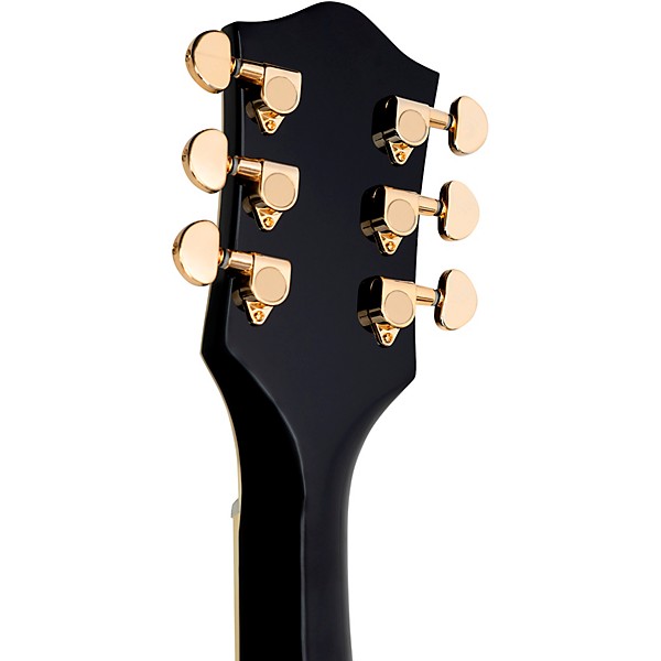 Gretsch Guitars G2627T Streamliner Center Block 3-Pickup Cateye With Bigsby Electric Guitar Black