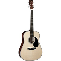 Martin D Cherry Dreadnought Acoustic-Electric Guitar Natural
