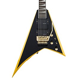 Jackson X Series Rhoads RRX24 Electric Guitar Gloss... Jackson X Series Rhoads RRX24 Electric Guitar Black with Yellow Bevels