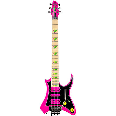 Traveler Guitar Vaibrant 88 Deluxe Electric Guitar Hot Pink for sale