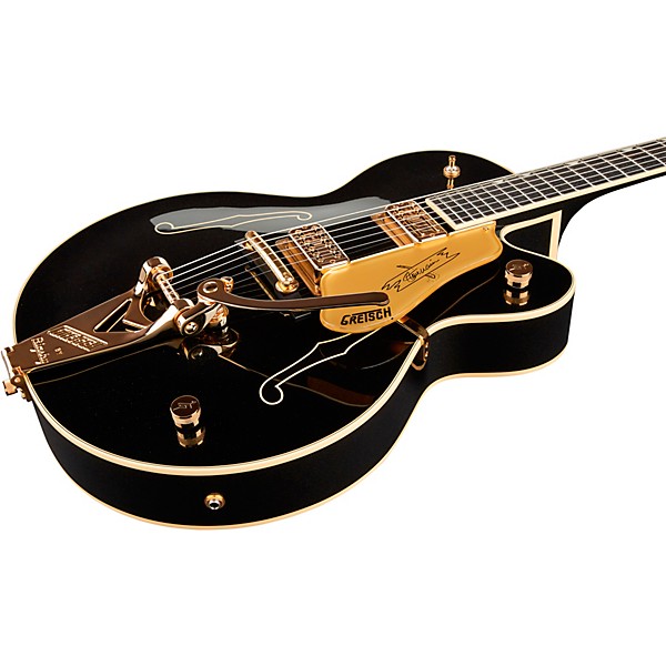 Gretsch Guitars G6120T-SW Steve Wariner Signature Nashville Gentleman With Bigsby Electric Guitar Magic Black