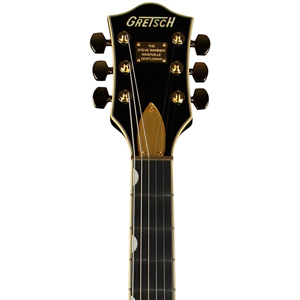 Gretsch Guitars G6120T-SW Steve Wariner Signature Nashville Gentleman With Bigsby Electric Guitar Magic Black