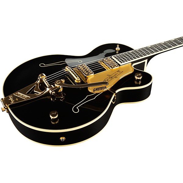 Gretsch Guitars G6120T-SW Steve Wariner Signature Nashville Gentleman With Bigsby Electric Guitar Magic Black