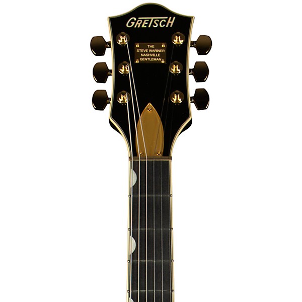 Gretsch Guitars G6120T-SW Steve Wariner Signature Nashville Gentleman With Bigsby Electric Guitar Magic Black