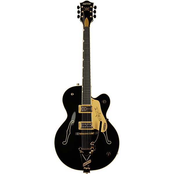 Gretsch Guitars G6120T-SW Steve Wariner Signature Nashville Gentleman With Bigsby Electric Guitar Magic Black