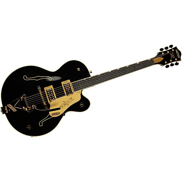 Gretsch Guitars G6120T-SW Steve Wariner Signature Nashville Gentleman With Bigsby Electric Guitar Magic Black