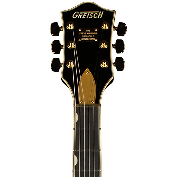 Gretsch Guitars G6120T-SW Steve Wariner Signature Nashville Gentleman With Bigsby Electric Guitar Magic Black