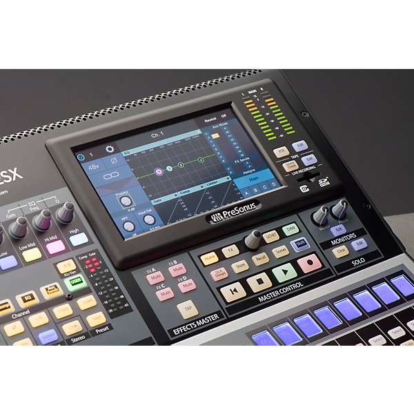 PreSonus StudioLive 32SX 32-Channel Mixer With 25 Motorized Faders and 64x64 USB Interface
