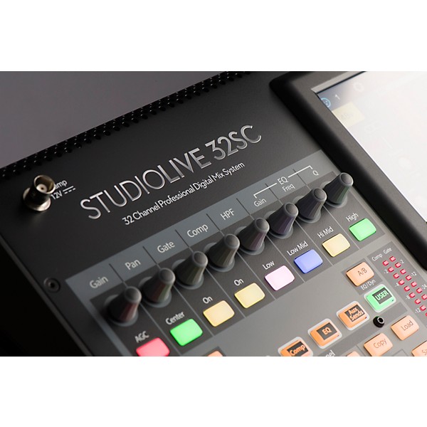 PreSonus StudioLive 32SC 32-Channel Mixer With 17 Motorized Faders and 64x64 USB Interface