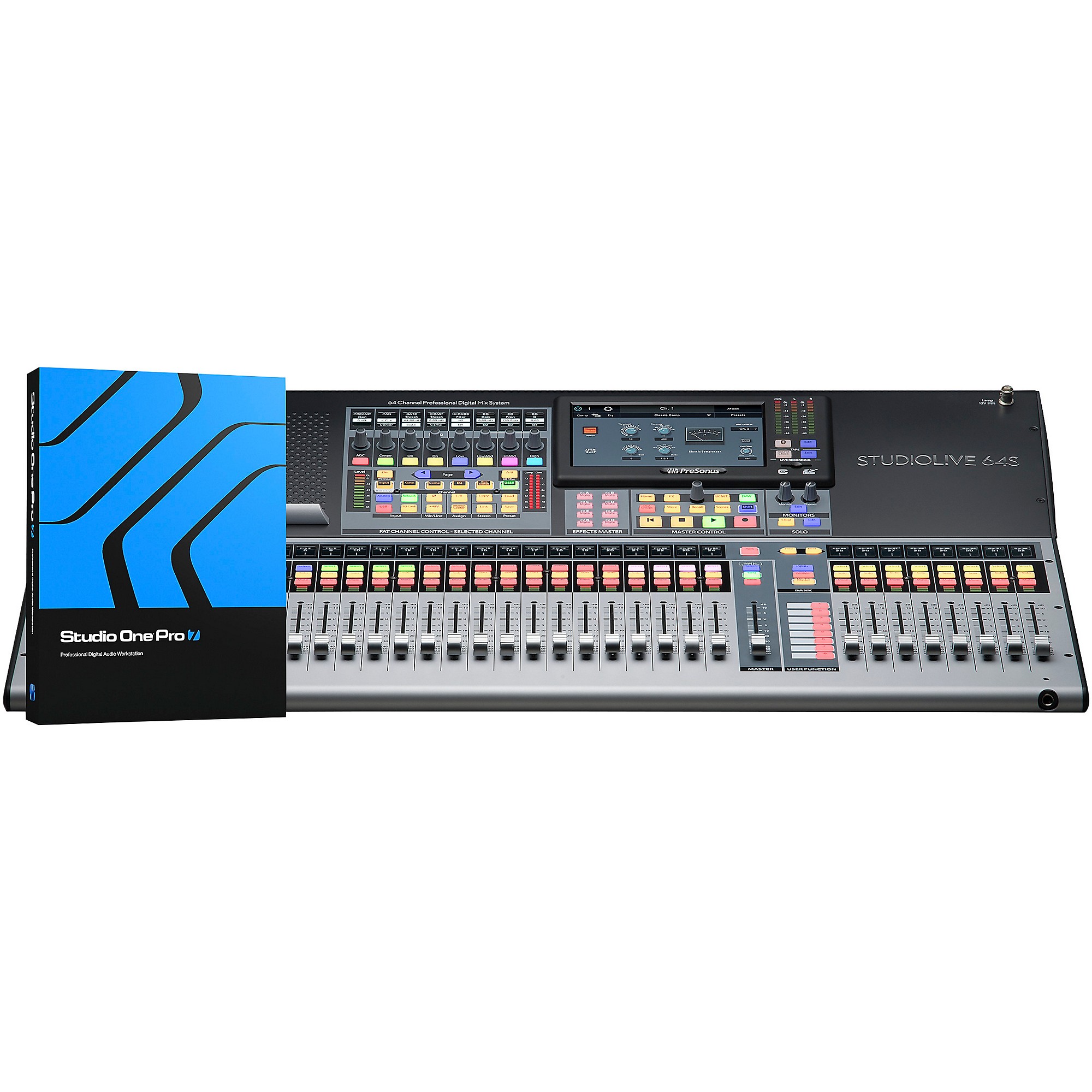 PreSonus StudioLive 64S 64-Channel Mixer With 43 Mix Busses, 33