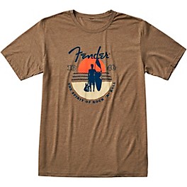 Fender Sunset Spirit T-Shirt XX Large Olive Fender Sunset Spirit T-Shirt Medium Olive