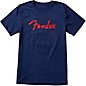 Fender Foil Spaghetti Logo T-Shirt XX Large Blue thumbnail