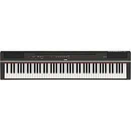 Yamaha P-125A Digital Piano Keyboard Package Black Essentials Package