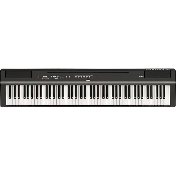 Yamaha P-125A Digital Piano Keyboard Package Black Essentials Package