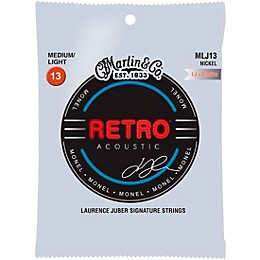Martin MLJ13 Retro Medium/Light Guitar Strings (LJ's Choice) - 6 Strings