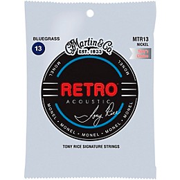 Martin MTR13 Retro Bluegrass (Tony Rice's Choice) Acoustic Guitar Strings
