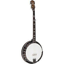 Gold Tone BG-150F Left-Handed Bluegrass Banjo with Flange Vintage Brown
