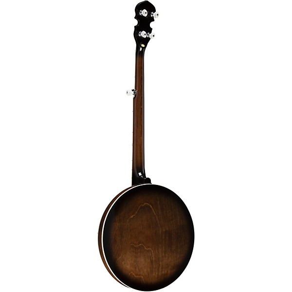 Gold Tone BG-150F Left-Handed Bluegrass Banjo with Flange Vintage Brown