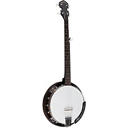 Gold Tone CC-BG Cripple Creek Left-Handed Banjo Bluegrass Starter Pack Vintage Brown