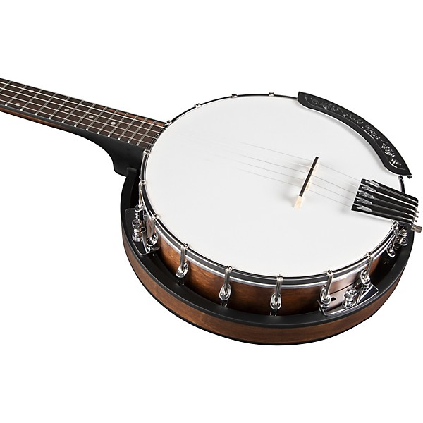 Gold Tone CC-BG Cripple Creek Left-Handed Banjo Bluegrass Starter Pack Vintage Brown
