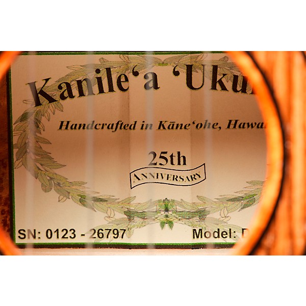 Kanile'a Ukulele Diamond Super Tenor Ukulele Gloss Natural