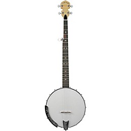 Gold Tone CC-100/L Left-Handed Cripple Creek Open Back Banjo Vintage Brown