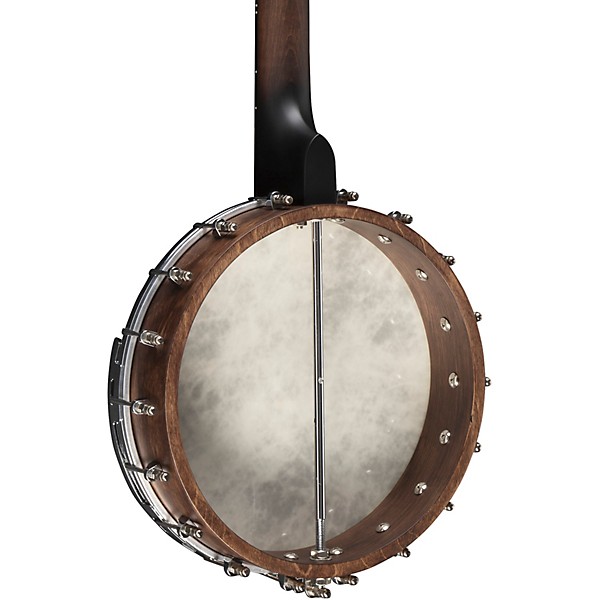 Gold Tone CC-OTA/L Left-Handed A-Scale Cripple Creek Banjo Clawhammer Package Vintage Brown