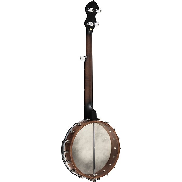Gold Tone CC-OTA/L Left-Handed A-Scale Cripple Creek Banjo Clawhammer Package Vintage Brown