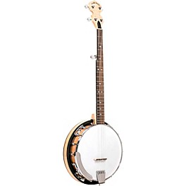 Gold Tone CC-100RW Cripple Creek Resonator Banjo With Wide Fingerboard Gloss Natural