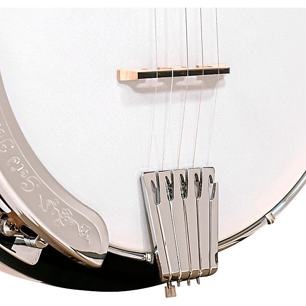 Gold Tone CC-100RW Cripple Creek Resonator Banjo With Wide Fingerboard Gloss Natural