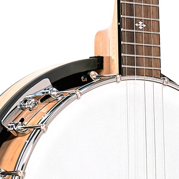 Gold Tone CC-100RW Cripple Creek Resonator Banjo With Wide Fingerboard Gloss Natural