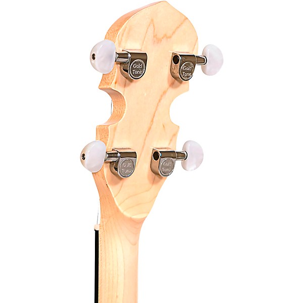 Gold Tone CC-100RW Cripple Creek Resonator Banjo With Wide Fingerboard Gloss Natural