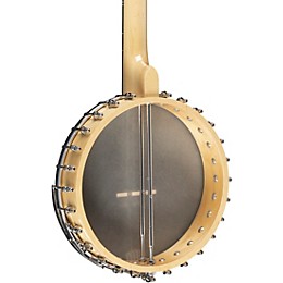 Gold Tone Bob Carlin Signature Series Left-Handed 12" Clawhammer Banjo For Left Hand Players Gloss Natural