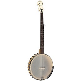 Gold Tone Bob Carlin Signature Series Left-Handed 12" Clawhammer Banjo For Left Hand Players Gloss Natural