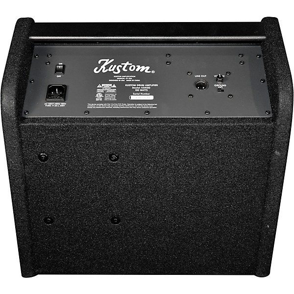 Open Box Kustom KDA100 Electronic Drum Set Monitor Level 1
