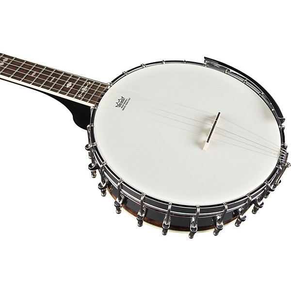 Gold Tone OT-800LN Left-Handed Old Time Long Neck Banjo with Case Vintage Brown